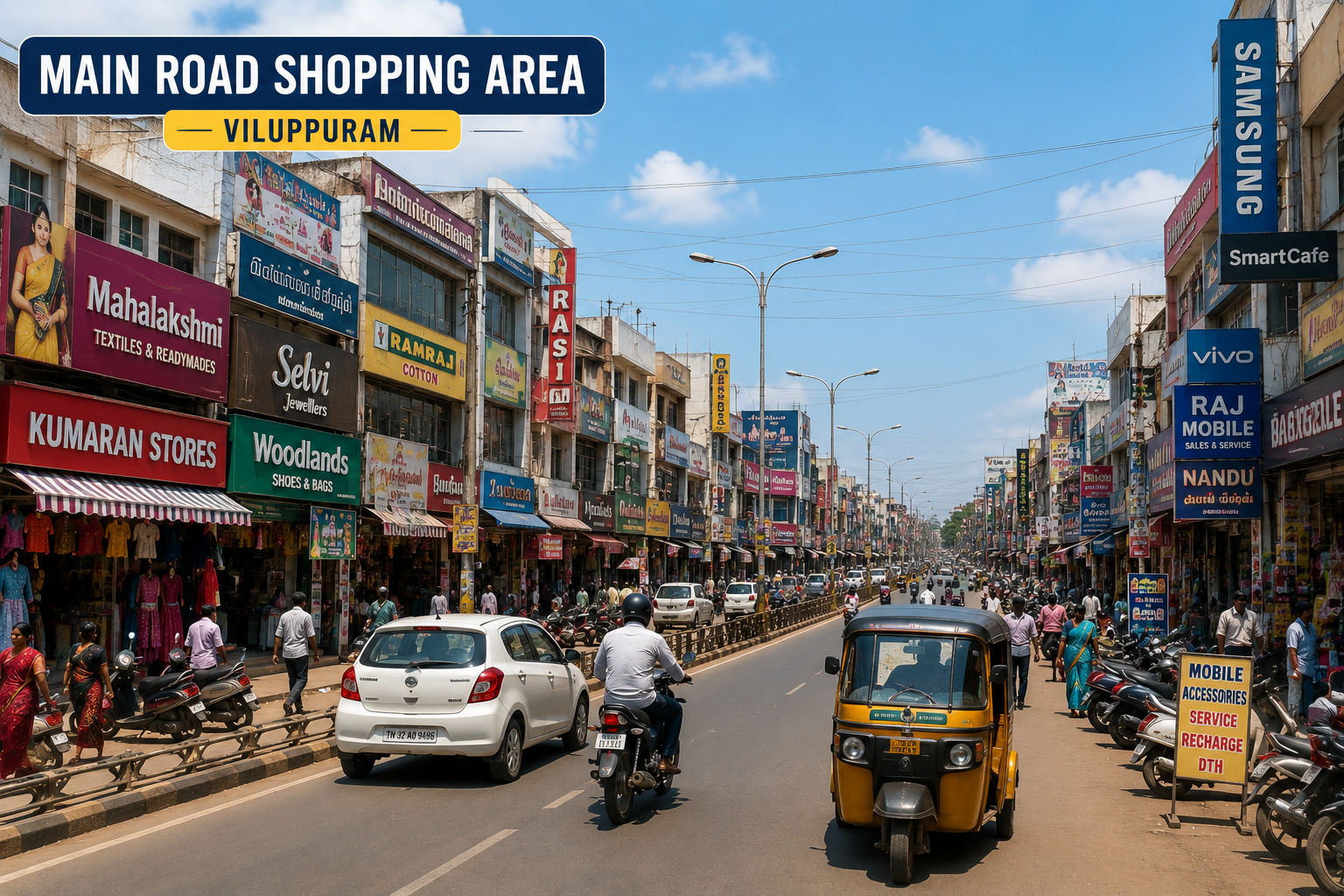Main Road Shopping Area