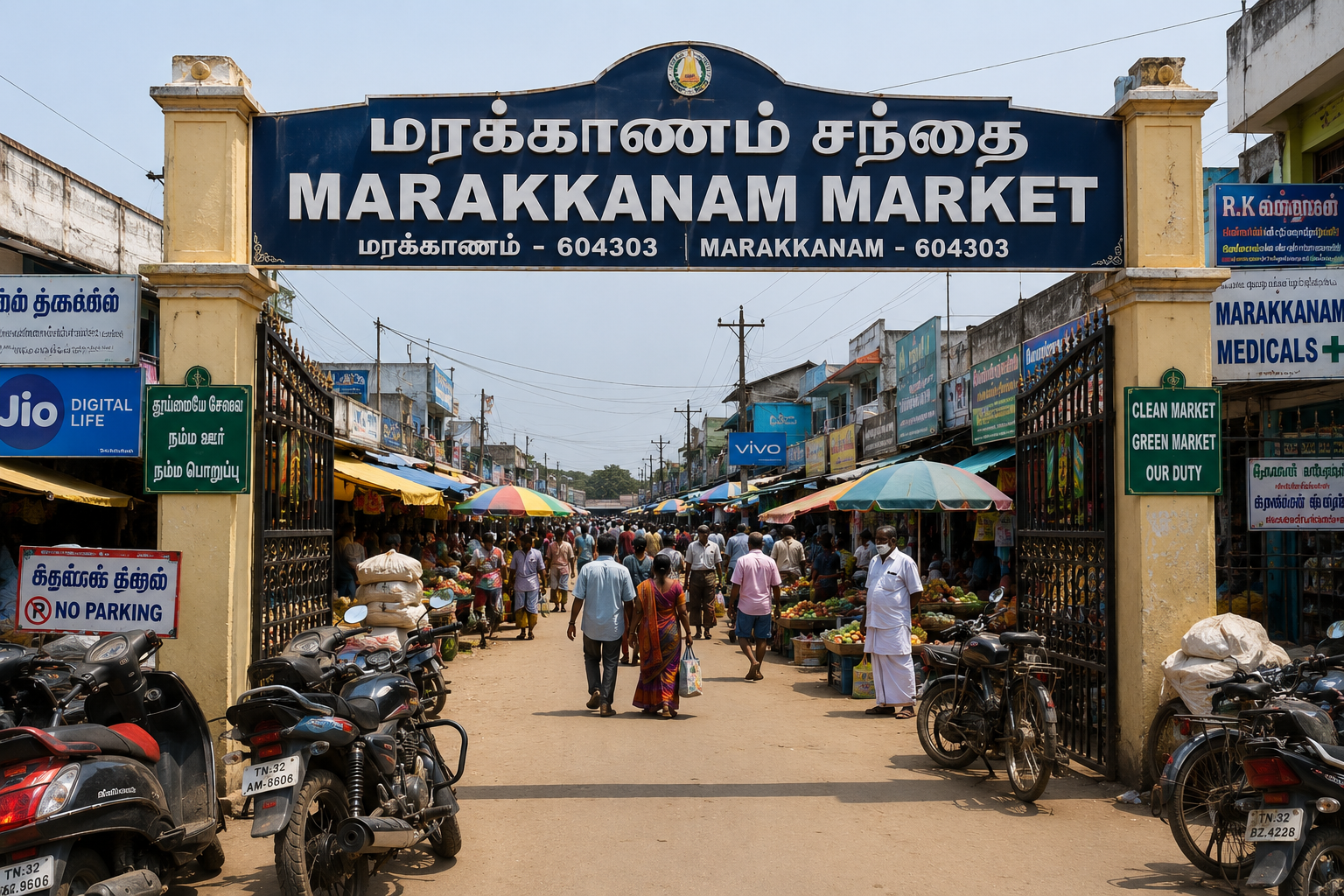 Marakkanam Market